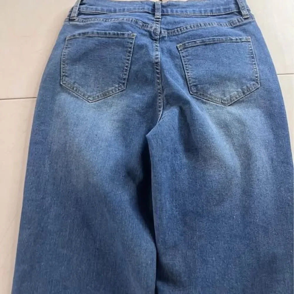 Fashion Nova Wide Leg Denim Jeans